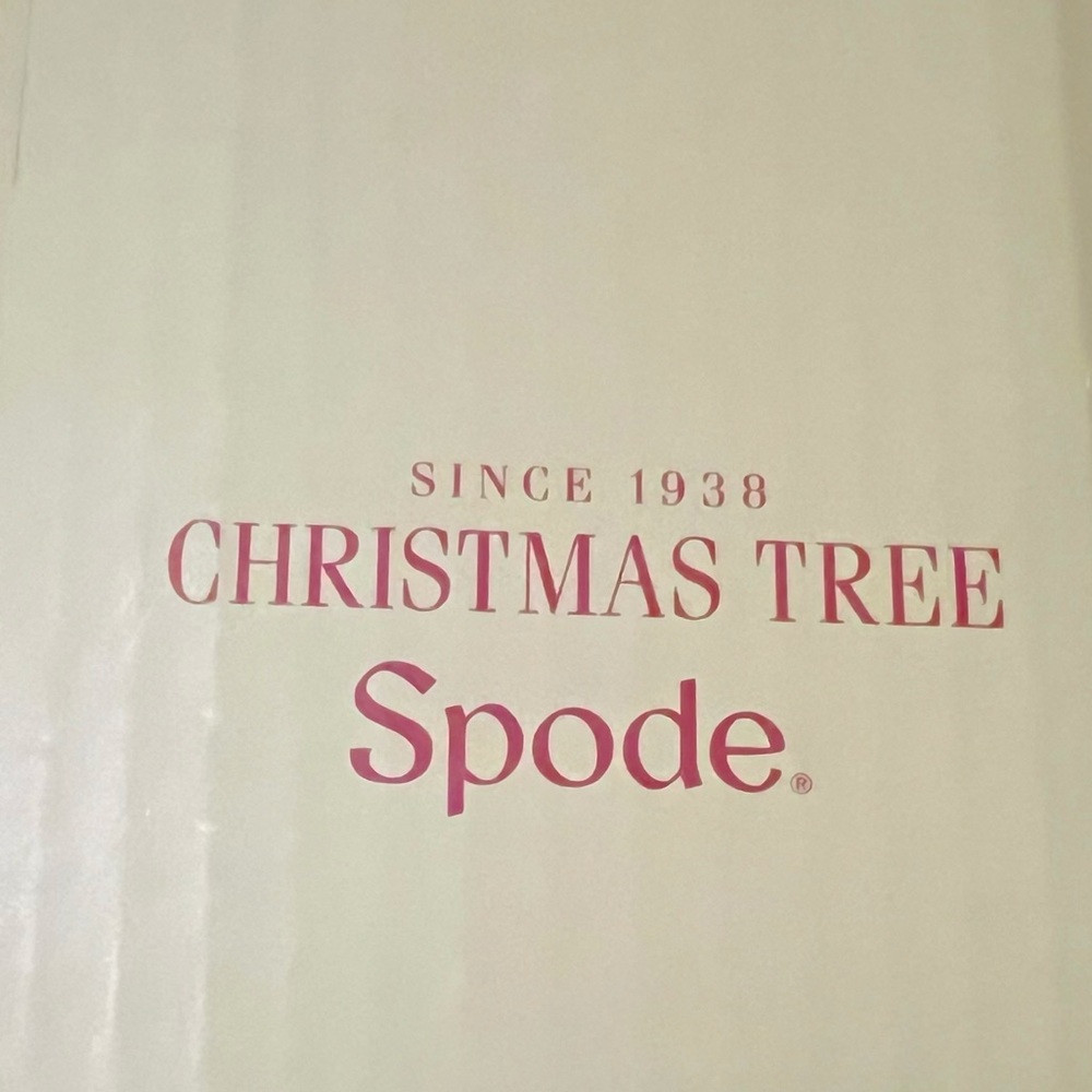 Spode Christmas Tree Dinnerware 4-Piece Plate Setting NEW in Box - Picture 11 of 11